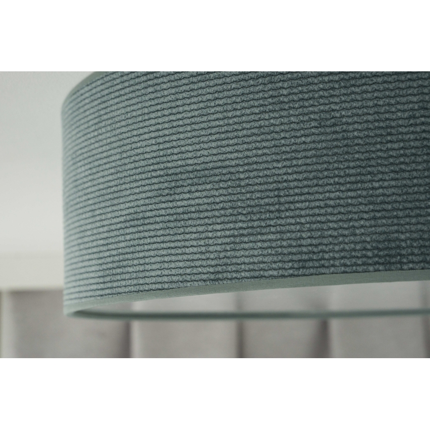 Duolla - LED Taklampa CORTINA LED/26W/230V Ø 45 cm 4000K turkos