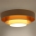 Duolla - LED taklampa LUNETA LED/26W/230V diameter 60 cm 4000K beige/guld/grädde