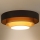 Duolla - LED taklampa LUNETA LED/26W/230V diameter 60 cm 4000K brun/guld/grädde