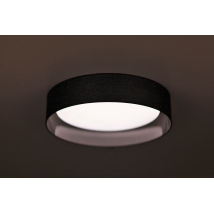 Duolla - LED taklampa ROLLER LED/24W/230V diameter 45 cm antracit