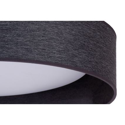 Duolla - LED taklampa ROLLER LED/24W/230V diameter 45 cm antracit