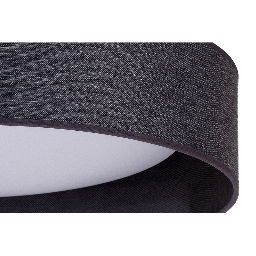 Duolla - LED taklampa ROLLER LED/24W/230V diameter 45 cm antracit