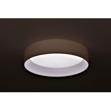 Duolla - LED taklampa ROLLER LED/24W/230V diameter 45 cm grädde