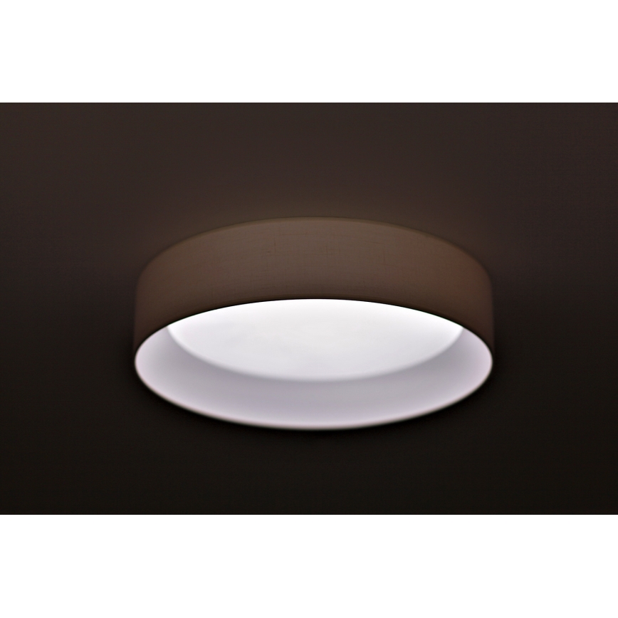 Duolla - LED taklampa ROLLER LED/24W/230V diameter 45 cm grädde