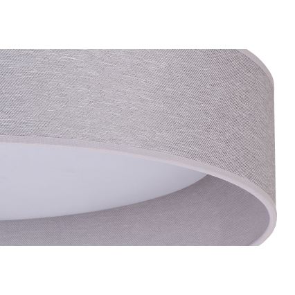 Duolla - LED taklampa ROLLER LED/24W/230V diameter 45 cm ljusgrå