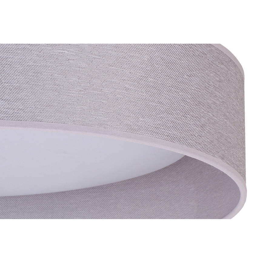 Duolla - LED taklampa ROLLER LED/24W/230V diameter 45 cm ljusgrå