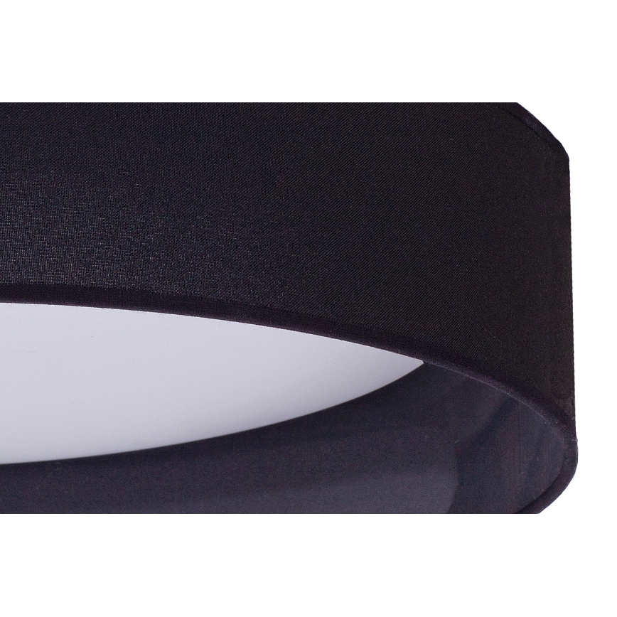 Duolla - LED taklampa ROLLER LED/24W/230V diameter 45 cm svart