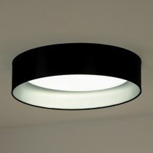 Duolla - LED taklampa ROLLER LED/24W/230V svart/silver