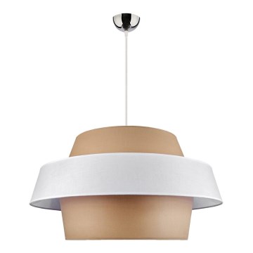 Duolla - Ljuskrona med textilsladd ANDROMEDA 1xE27/40W/230V diameter 45 cm