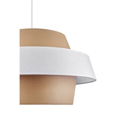 Duolla - Ljuskrona med textilsladd ANDROMEDA 1xE27/40W/230V diameter 45 cm