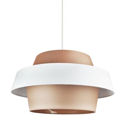 Duolla - Ljuskrona med textilsladd ANDROMEDA 1xE27/40W/230V diameter 45 cm