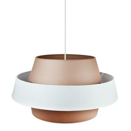 Duolla - Ljuskrona med textilsladd ANDROMEDA 1xE27/40W/230V diameter 45 cm