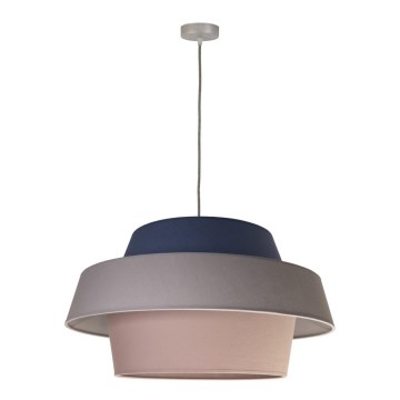 Duolla - Ljuskrona med textilsladd ANDROMEDA 1xE27/40W/230V diameter 55 cm