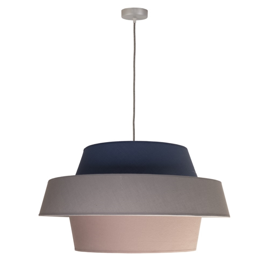 Duolla - Ljuskrona med textilsladd ANDROMEDA 1xE27/40W/230V diameter 55 cm