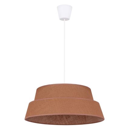 Duolla - Ljuskrona med textilsladd GALAXY 1xE27/40W/230V diameter 50 cm