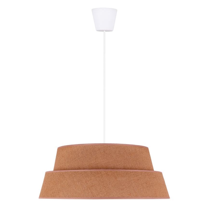 Duolla - Ljuskrona med textilsladd GALAXY 1xE27/40W/230V diameter 50 cm