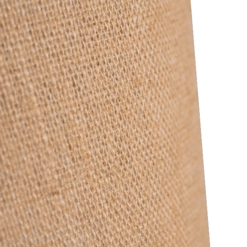 Duolla - Ljuskrona med textilsladd ROSSA 3xE27/15W/230V diameter 45 cm brun