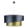 Duolla - Ljuskrona med textilsladd SHINE 1xE27/40W/230V diameter 45 cm