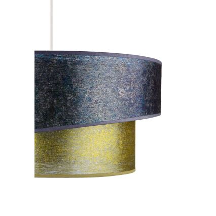 Duolla - Ljuskrona med textilsladd SHINE 1xE27/40W/230V diameter 45 cm