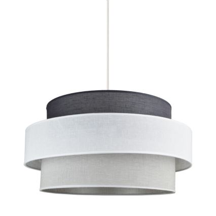 Duolla - Ljuskrona med textilsladd SPACE 1xE27/40W/230V diameter 50 cm