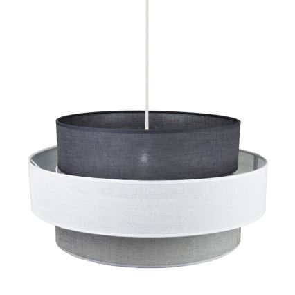 Duolla - Ljuskrona med textilsladd SPACE 1xE27/40W/230V diameter 50 cm