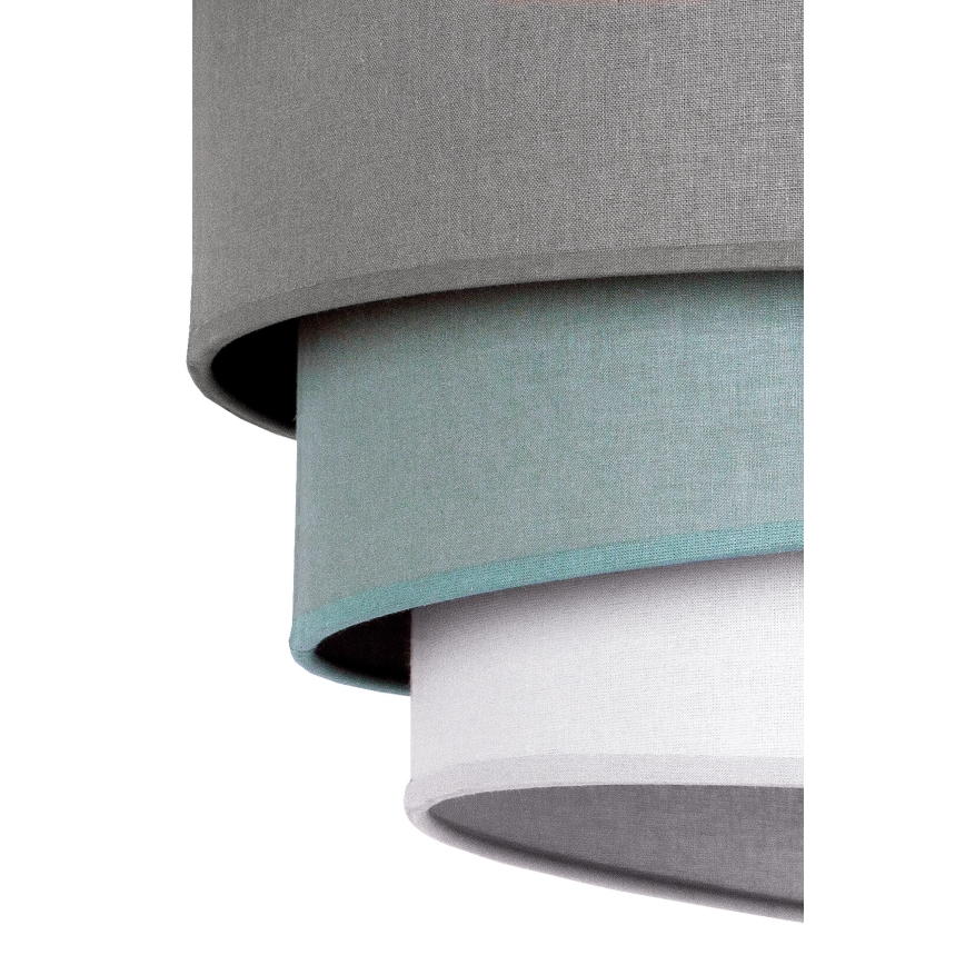 Duolla - Ljuskrona med textilsladd TRIO 1xE27/40W/230V diameter 45 cm