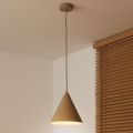 Duolla - Pendellampa på kabel IRONLINE 1xG9/3W/230V Ø 25 cm beige