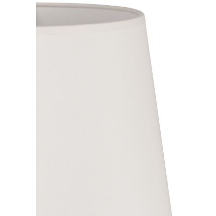 Duolla - Lampskärm för bordslampa CLASSIC M E27 Ø 24 cm krämvit