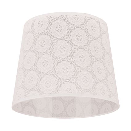 Duolla - Lampskärm för bordslampa CLASSIC M E27 Ø 24 cm vit