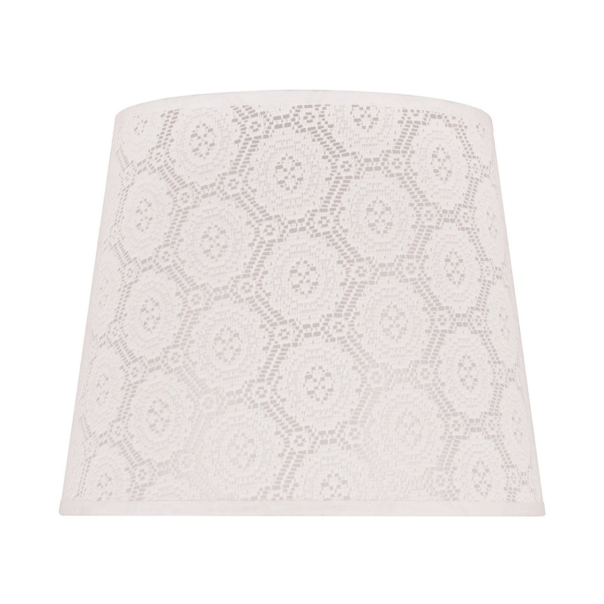 Duolla - Lampskärm för bordslampa CLASSIC M E27 Ø 24 cm vit