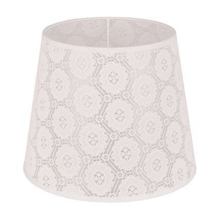 Duolla - Lampskärm för bordslampa CLASSIC M E27 Ø 24 cm vit