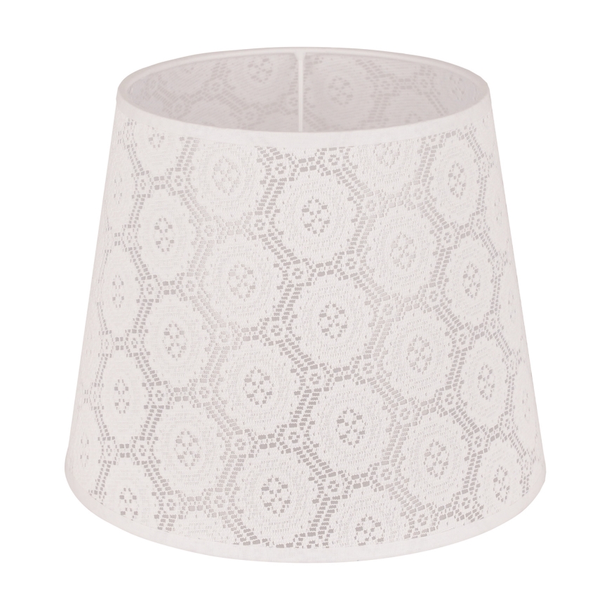 Duolla - Lampskärm för bordslampa CLASSIC M E27 Ø 24 cm vit