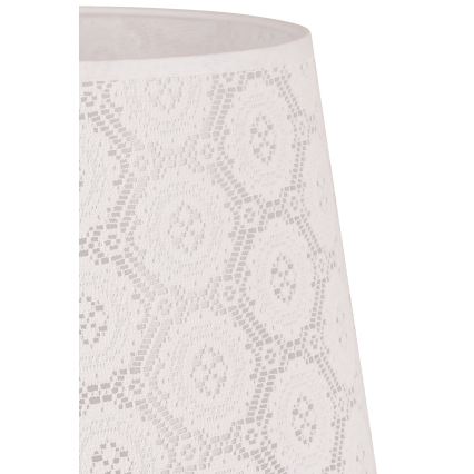 Duolla - Lampskärm för bordslampa CLASSIC M E27 Ø 24 cm vit