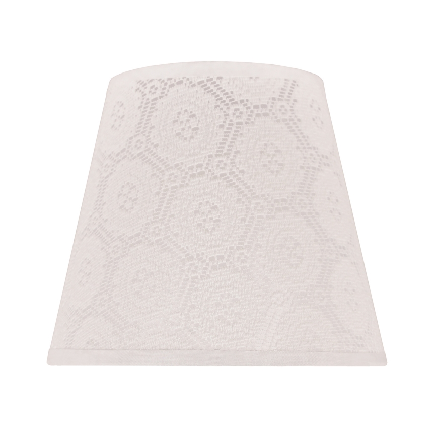 Duolla - Lampskärm för bordslampa SOFIA XS E14 Ø 18,5 cm vit