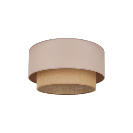 Duolla - Taklampa BOHO 1xE27/15W/230V diameter 45 cm beige/brun