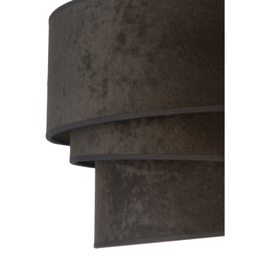 Duolla - Taklampa DEVON 1xE27/40W/230V diameter 45 cm svart/guld