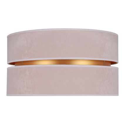 Duolla - Taklampa DUO 1xE27/15W/230V diameter 40 cm beige/guld