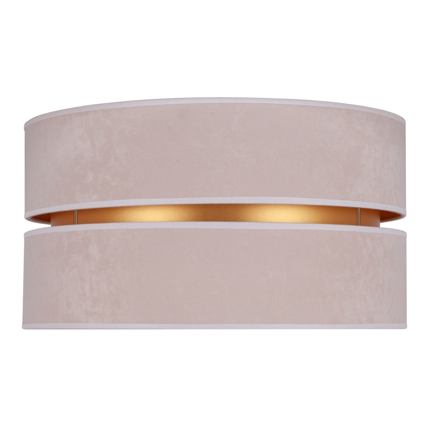 Duolla - Taklampa DUO 1xE27/15W/230V diameter 40 cm beige/guld