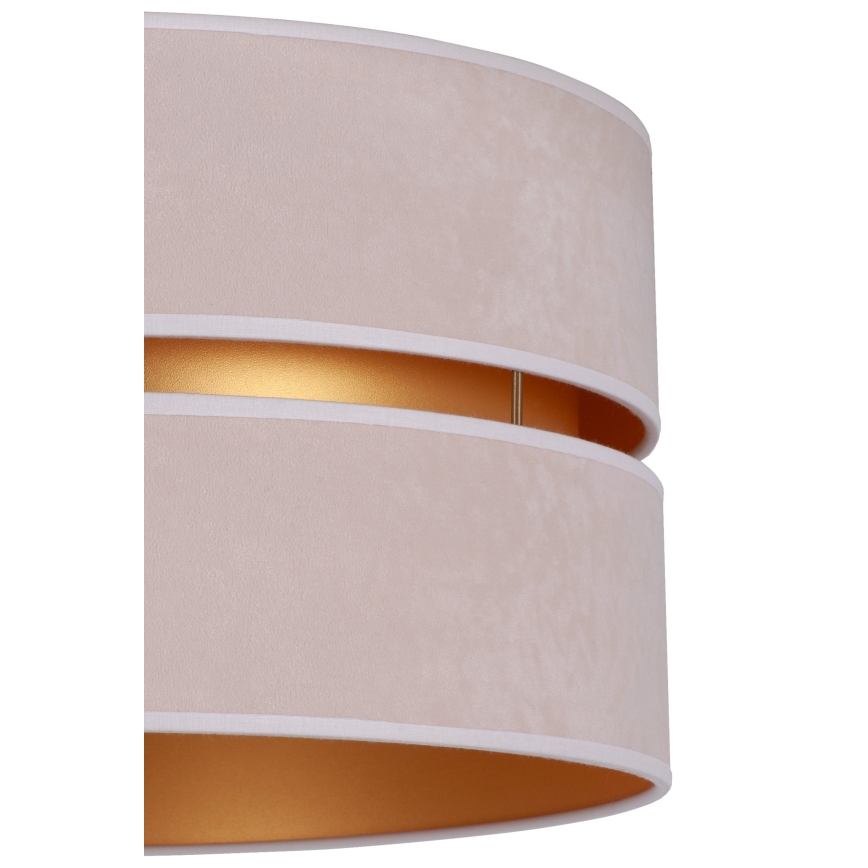 Duolla - Taklampa DUO 1xE27/15W/230V diameter 40 cm beige/guld
