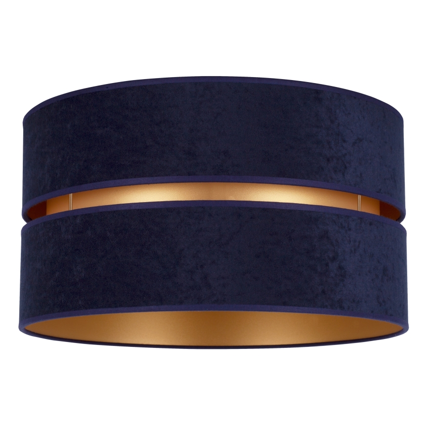 Duolla - Taklampa DUO 1xE27/15W/230V diameter 40 cm blå/guld