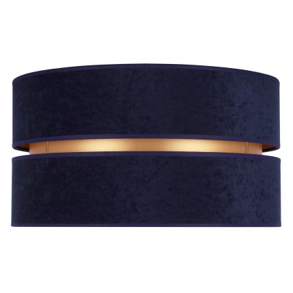Duolla - Taklampa DUO 1xE27/15W/230V diameter 40 cm blå/guld