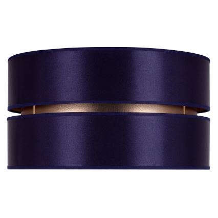 Duolla - Taklampa DUO 1xE27/15W/230V diameter 40 cm blå/guld