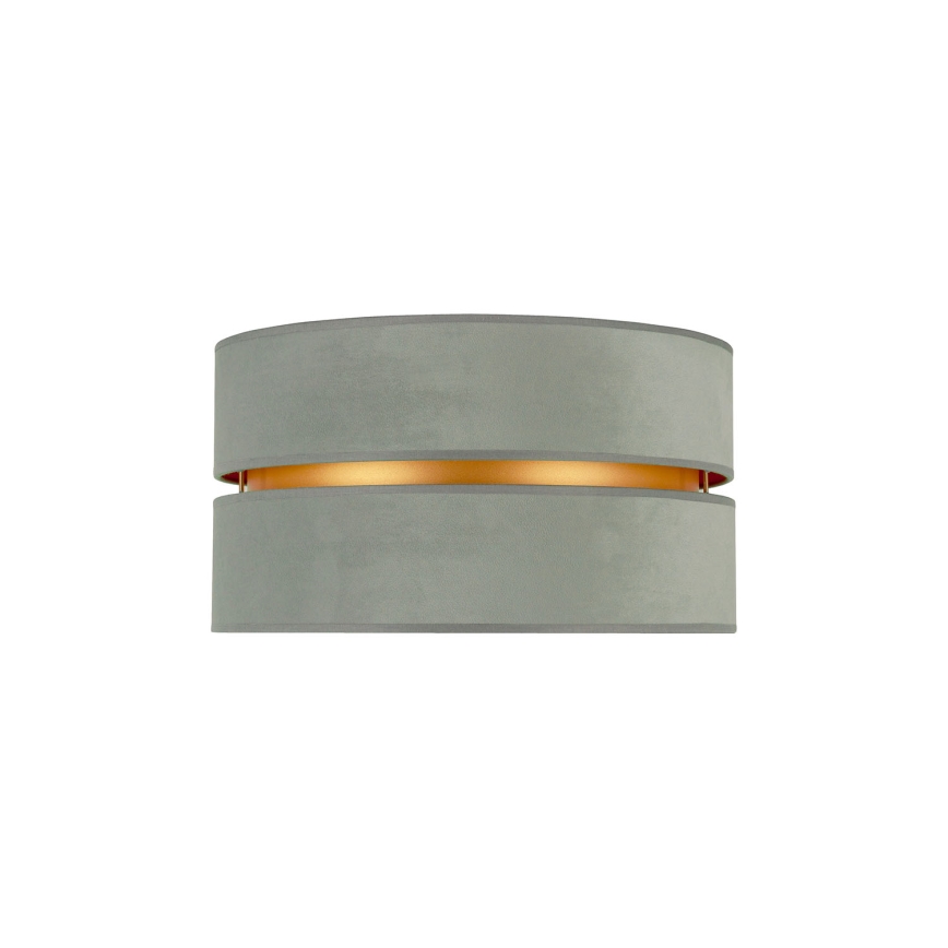 Duolla - Taklampa DUO 1xE27/15W/230V diameter 40 cm Ljusgrön/guld