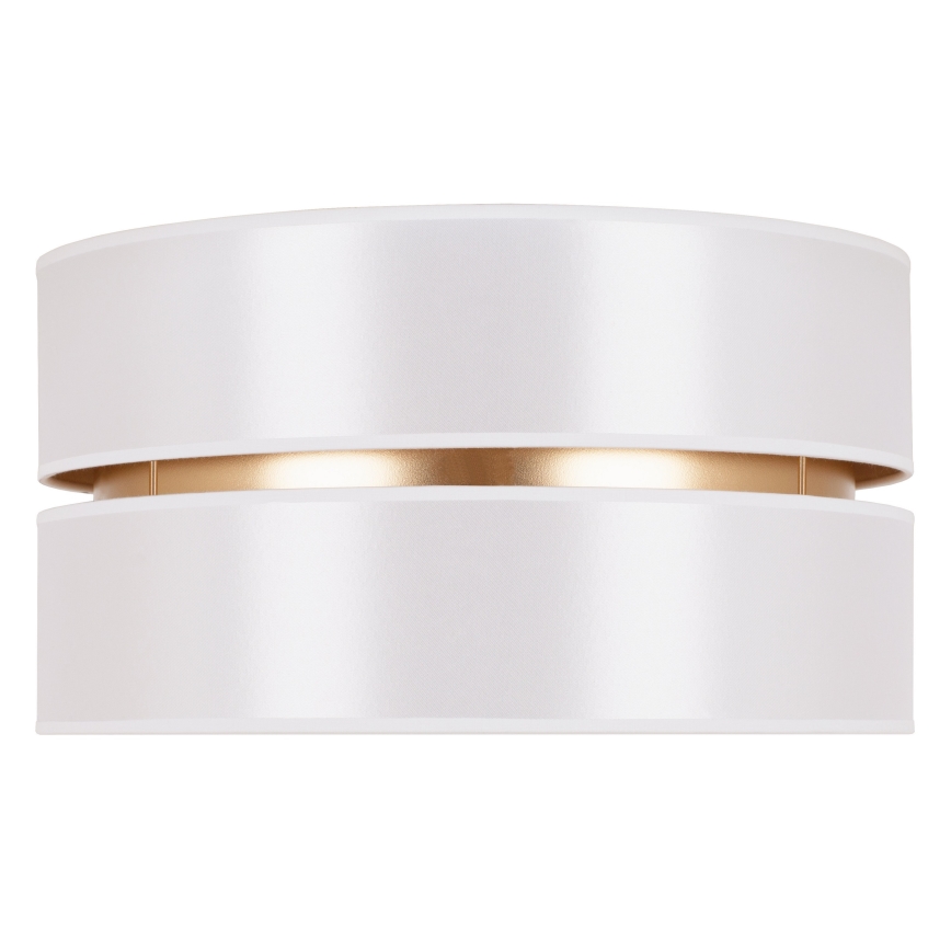 Duolla - Taklampa DUO 1xE27/15W/230V diameter 40 cm vit/guld