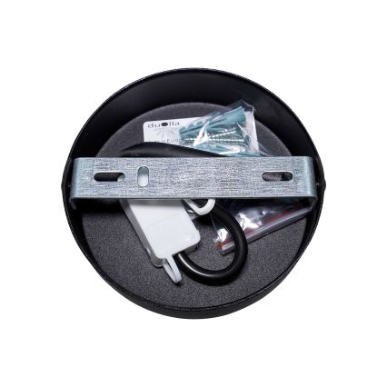 Duolla - Taklampa DUO 1xE27/40W/230V diameter 40 cm grön/guld