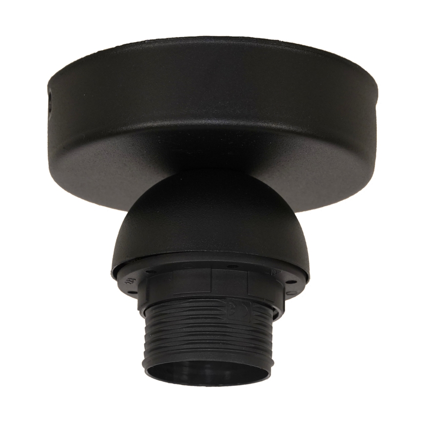 Duolla - Taklampa DUO 1xE27/40W/230V diameter 40 cm svart/guld