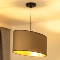 Duolla - Taklampa OVAL VEGAN 1xE27/15W/230V beige