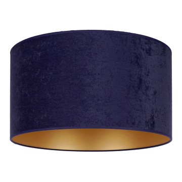 Duolla - Taklampa ROLLER 1xE27/15W/230V Ø 40 cm blå/guld