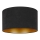 Duolla - Taklampa ROLLER 1xE27/15W/230V Ø 40 cm svart/guld