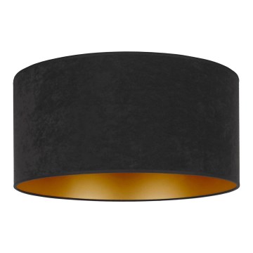 Duolla - Taklampa ROLLER 3xE27/15W/230V Ø 60 cm svart/guld